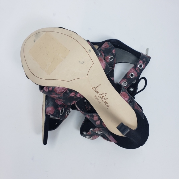 NEW! Sam Edelman Phoebe Floral Leather - Picture 5 of 11